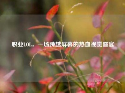 职业LOL，一场跨越屏幕的热血视觉盛宴