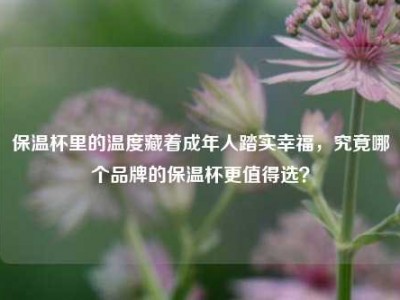 保温杯里的温度藏着成年人踏实幸福，究竟哪个品牌的保温杯更值得选？
