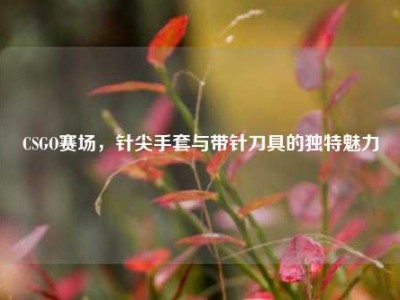 CSGO赛场，针尖手套与带针刀具的独特魅力