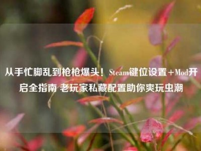 从手忙脚乱到枪枪爆头！Steam键位设置+Mod开启全指南 老玩家私藏配置助你爽玩虫潮
