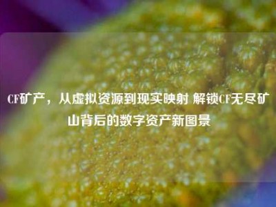 CF矿产，从虚拟资源到现实映射 解锁CF无尽矿山背后的数字资产新图景