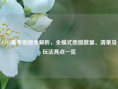 CF15赛季地图全解析，全模式地图数量、清单及玩法亮点一览