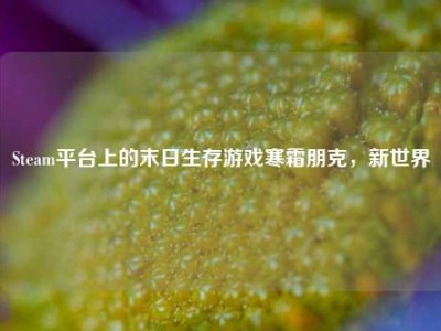 Steam平台上的末日生存游戏寒霜朋克，新世界