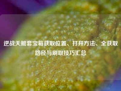 逆战天鲲套宝箱获取位置、打开方法、全获取路径与刷取技巧汇总