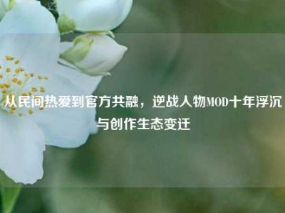 从民间热爱到官方共融，逆战人物MOD十年浮沉与创作生态变迁