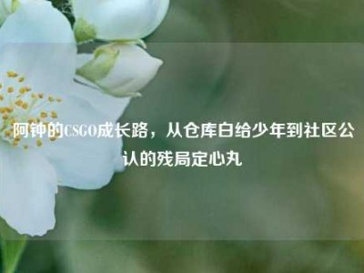 阿钟的CSGO成长路，从仓库白给少年到社区公认的残局定心丸