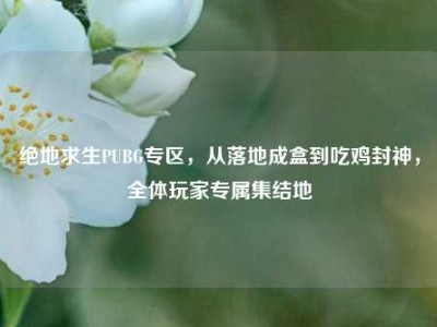 绝地求生PUBG专区，从落地成盒到吃鸡封神，全体玩家专属集结地