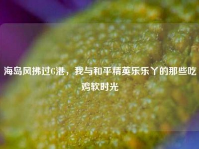 海岛风拂过G港，我与和平精英乐乐丫的那些吃鸡软时光