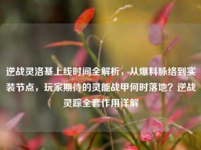 逆战灵洛基上线时间全解析，从爆料脉络到实装节点，玩家期待的灵能战甲何时落地？逆战灵踪全套作用详解