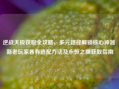 逆战天极获取全攻略，多元路径解锁核心神器 新老玩家各有适配方法及永恒之眼获取指南