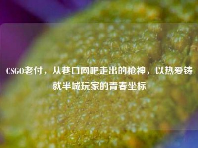 CSGO老付，从巷口网吧走出的枪神，以热爱铸就半城玩家的青春坐标