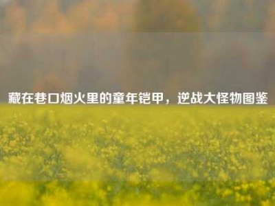 藏在巷口烟火里的童年铠甲，逆战大怪物图鉴