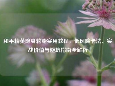 和平精英隐身轮胎实用教程，低风险卡法、实战价值与避坑指南全解析