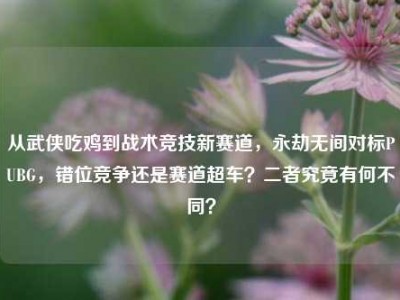 从武侠吃鸡到战术竞技新赛道，永劫无间对标PUBG，错位竞争还是赛道超车？二者究竟有何不同？