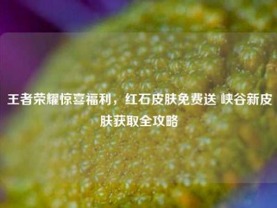 王者荣耀惊喜福利，红石皮肤免费送 峡谷新皮肤获取全攻略