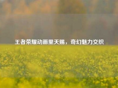 王者荣耀动画里天赐，奇幻魅力交织