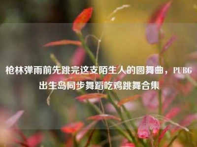 枪林弹雨前先跳完这支陌生人的圆舞曲，PUBG出生岛同步舞蹈吃鸡跳舞合集