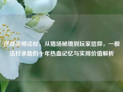 逆战巫师法杖，从猎场秘境到玩家信仰，一根法杖承载的十年热血记忆与实用价值解析