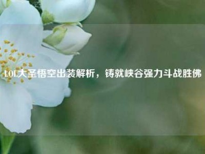 LOL大圣悟空出装解析，铸就峡谷强力斗战胜佛