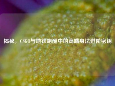 揭秘，CSGO与地铁跑酷中的高端身法进阶密钥