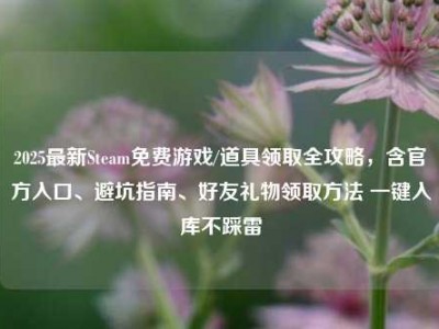 2025最新Steam免费游戏/道具领取全攻略，含官方入口、避坑指南、好友礼物领取方法 一键入库不踩雷