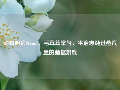 动物厨房Steam，毛茸茸掌勺，将治愈炖进蒸汽里的萌趣游戏