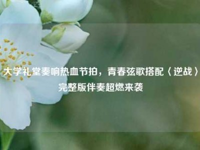 大学礼堂奏响热血节拍，青春弦歌搭配〈逆战〉完整版伴奏超燃来袭