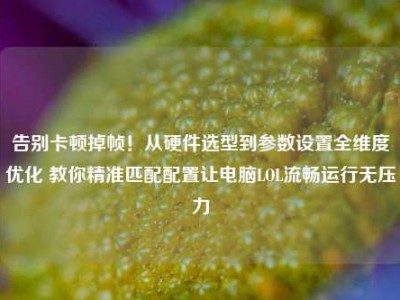 告别卡顿掉帧！从硬件选型到参数设置全维度优化 教你精准匹配配置让电脑LOL流畅运行无压力