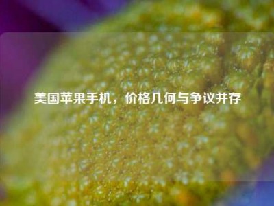 美国苹果手机，价格几何与争议并存