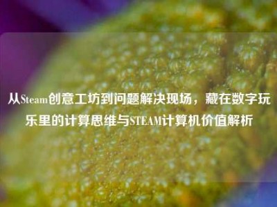 从Steam创意工坊到问题解决现场，藏在数字玩乐里的计算思维与STEAM计算机价值解析