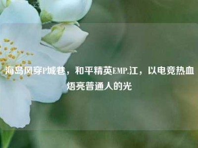 海岛风穿P城巷，和平精英EMP.江，以电竞热血焐亮普通人的光