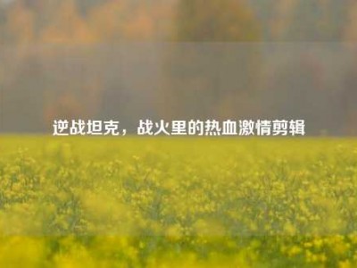 逆战坦克，战火里的热血激情剪辑