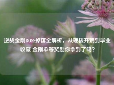 逆战金刚BOSS掉落全解析，从硬核开荒到毕业收藏 金刚伞等奖励你拿到了吗？
