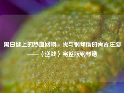 黑白键上的热血回响，我与钢琴谱的青春注脚——〈逆战〉完整版钢琴谱