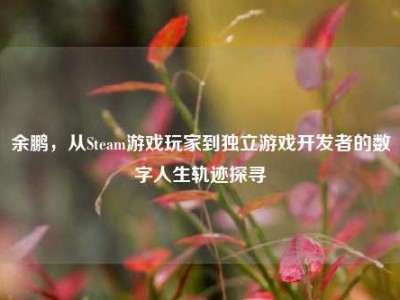余鹏，从Steam游戏玩家到独立游戏开发者的数字人生轨迹探寻