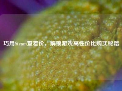 巧用Steam查差价，解锁游戏高性价比购买秘籍
