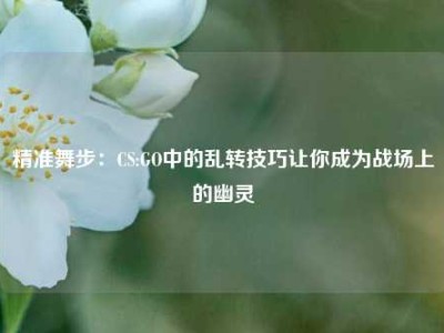 精准舞步：CS:GO中的乱转技巧让你成为战场上的幽灵