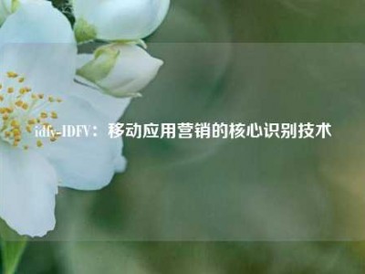 idfv-IDFV：移动应用营销的核心识别技术
