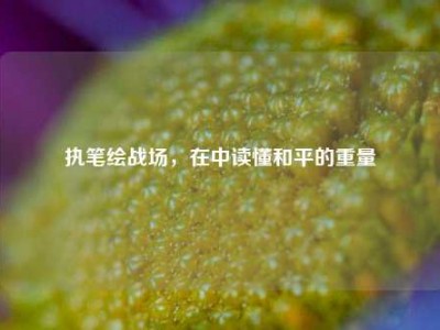 执笔绘战场，在中读懂和平的重量