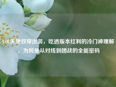 LOL天使双穿出装，吃透版本红利的冷门神理解，为何是从对线到团战的全能密码