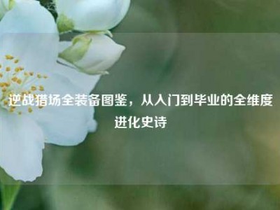 逆战猎场全装备图鉴，从入门到毕业的全维度进化史诗