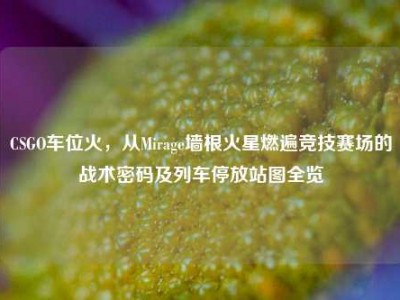 CSGO车位火，从Mirage墙根火星燃遍竞技赛场的战术密码及列车停放站图全览