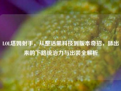 LOL塔姆射手，从整活黑科技到版本奇招，舔出来的下路统治力与出装全解析