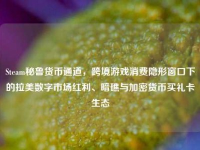 Steam秘鲁货币通道，跨境游戏消费隐形窗口下的拉美数字市场红利、暗礁与加密货币买礼卡生态