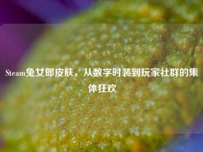 Steam兔女郎皮肤，从数字时装到玩家社群的集体狂欢