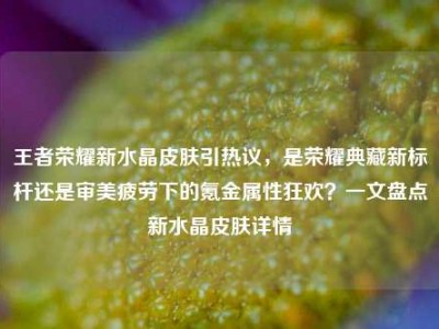 王者荣耀新水晶皮肤引热议，是荣耀典藏新标杆还是审美疲劳下的氪金属性狂欢？一文盘点新水晶皮肤详情
