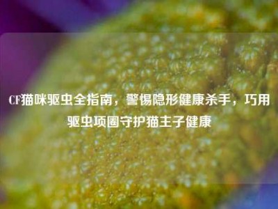 CF猫咪驱虫全指南，警惕隐形健康杀手，巧用驱虫项圈守护猫主子健康
