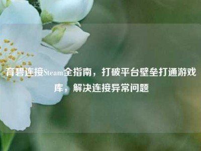 育碧连接Steam全指南，打破平台壁垒打通游戏库，解决连接异常问题