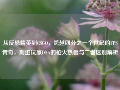 从反恐精英到CSGO，跨越四分之一个世纪的FPS传奇，刻进玩家DNA的枪火热爱与二者区别解析