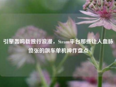 引擎轰鸣载独行浪漫，Steam平台那些让人血脉偾张的飙车单机神作盘点